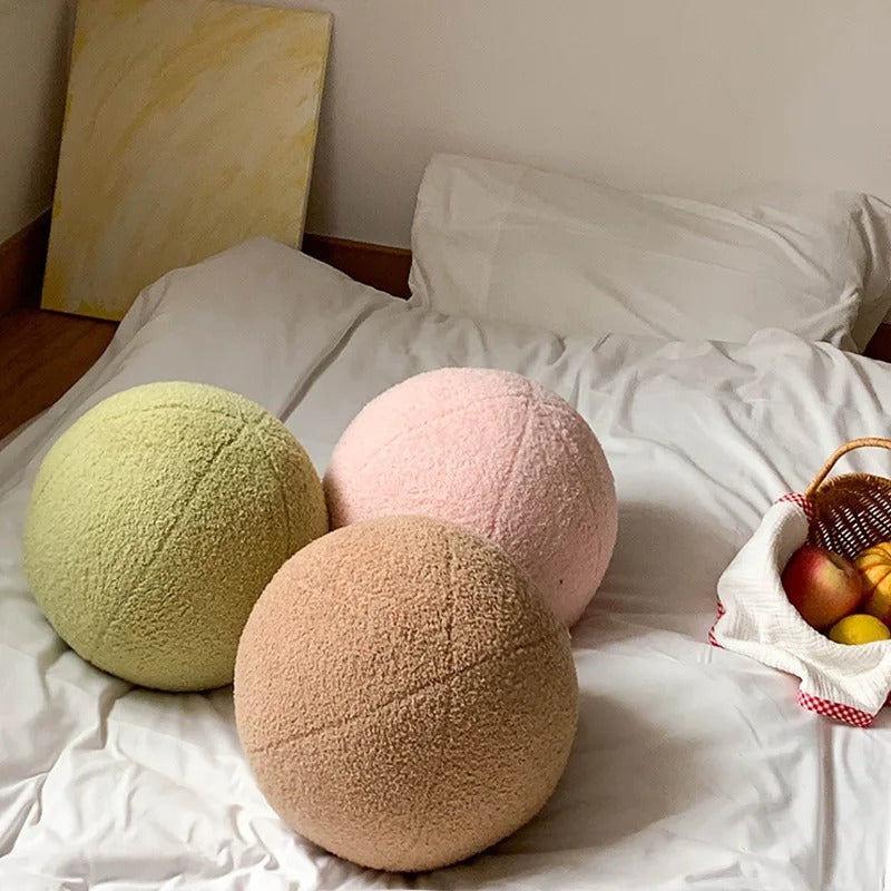 Boucle Ball Cushion