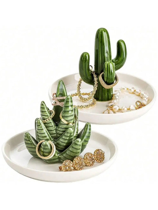 Desert Blooms Jewelry Trays