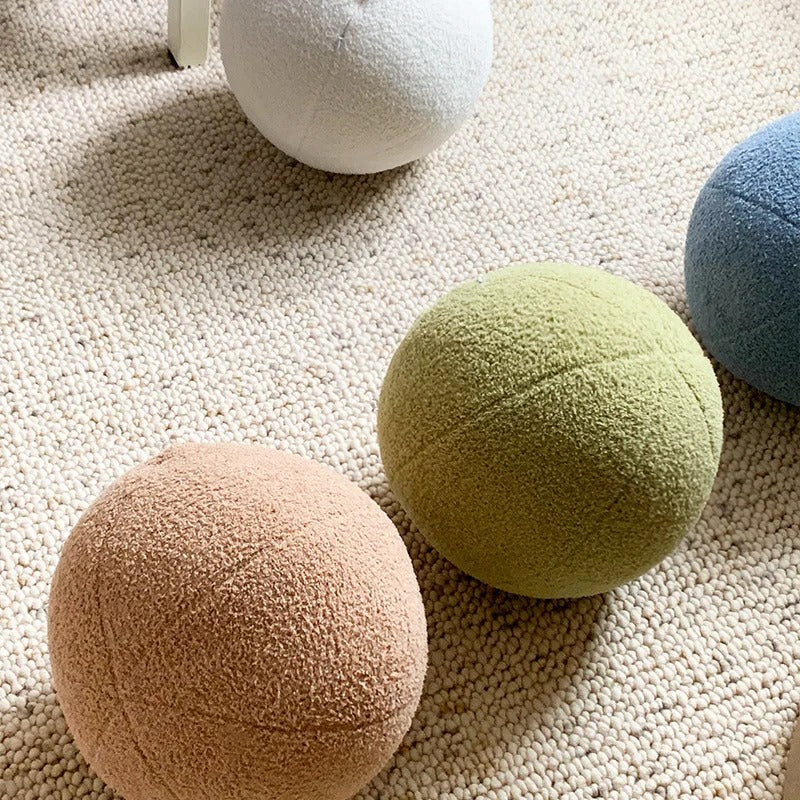 Boucle Ball Cushion