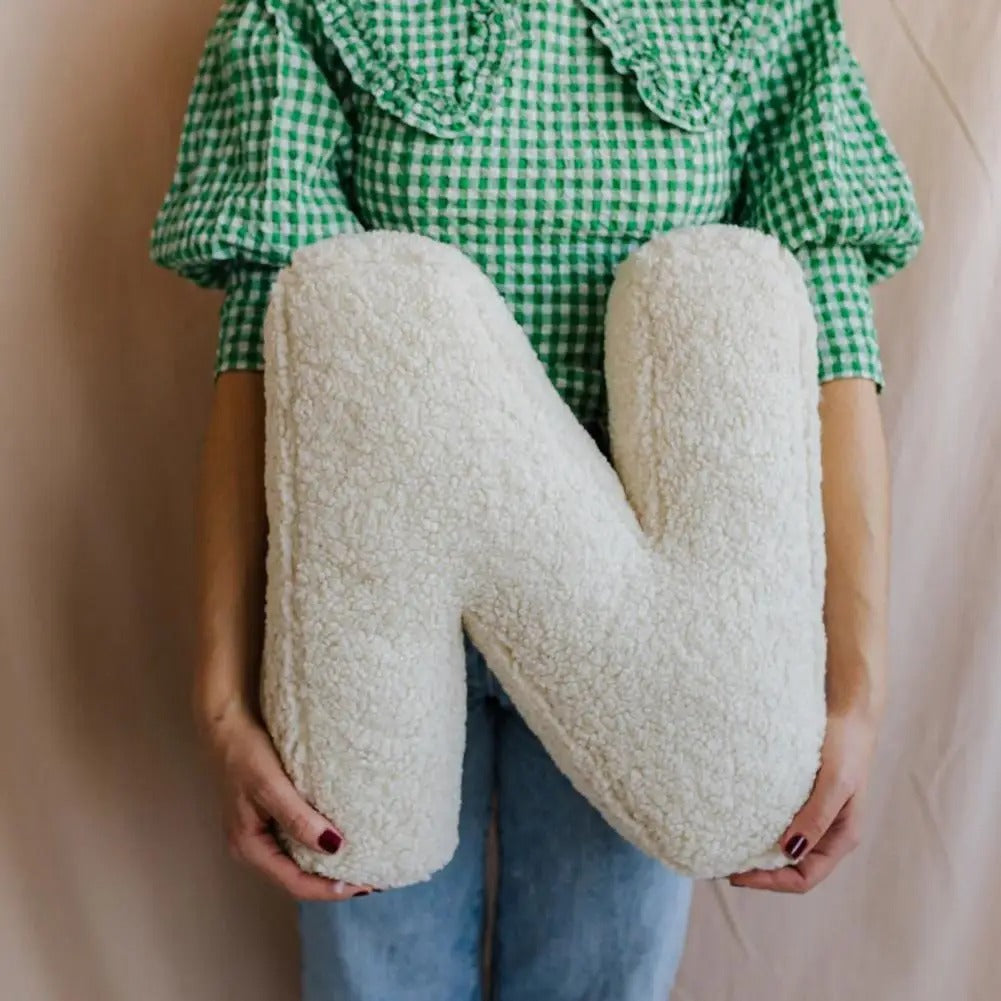 Boucle Alphabet Cushions